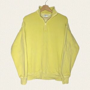 TNA Cozy Fleece Mega Fit 1/2 Zip Sweatshirt